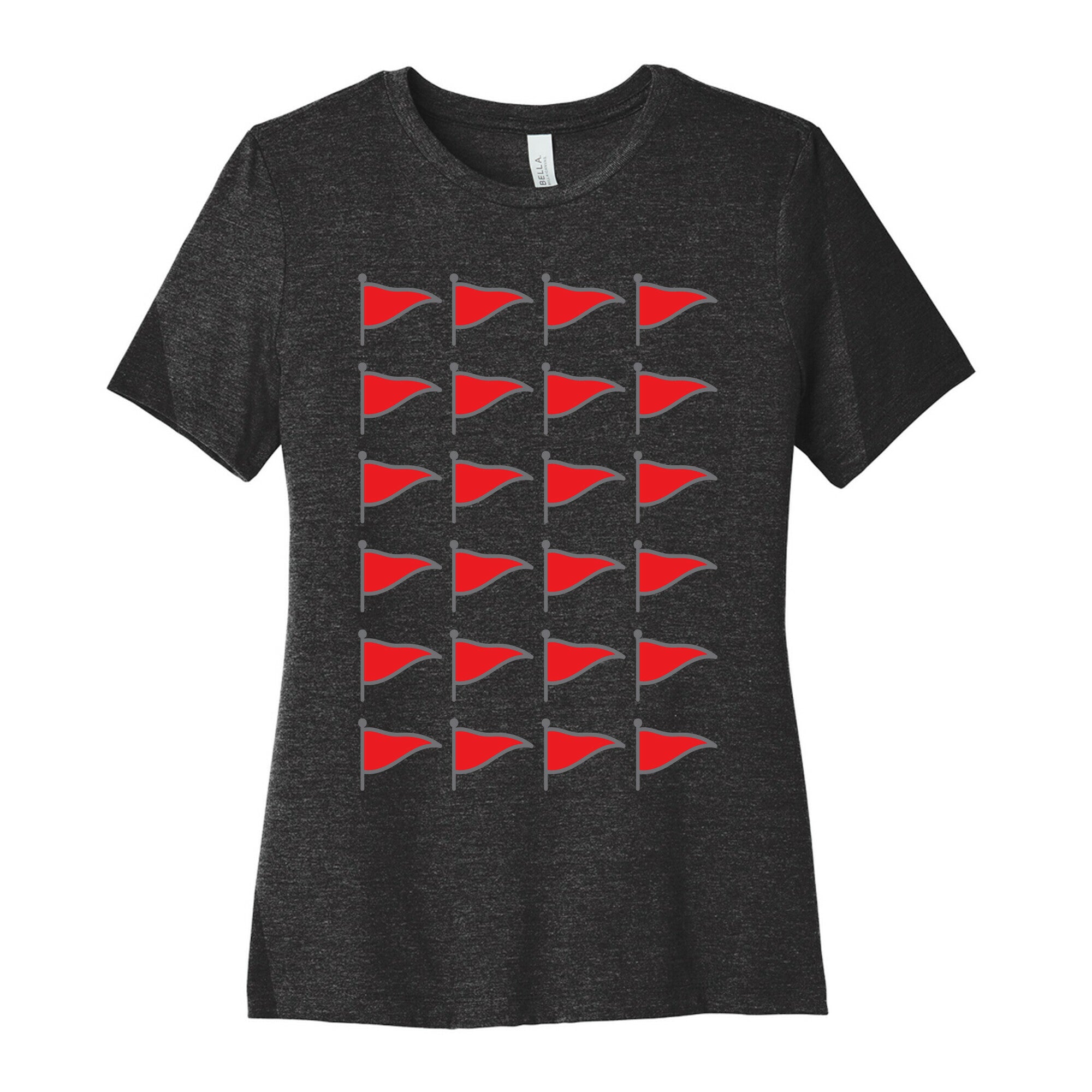 Red Flags Women's Cotton Tee